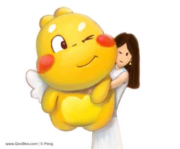 QooBee 60cm Plushy