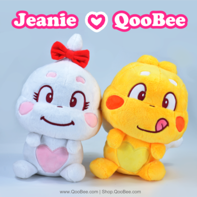 QooBee and Jeanie Plushy
