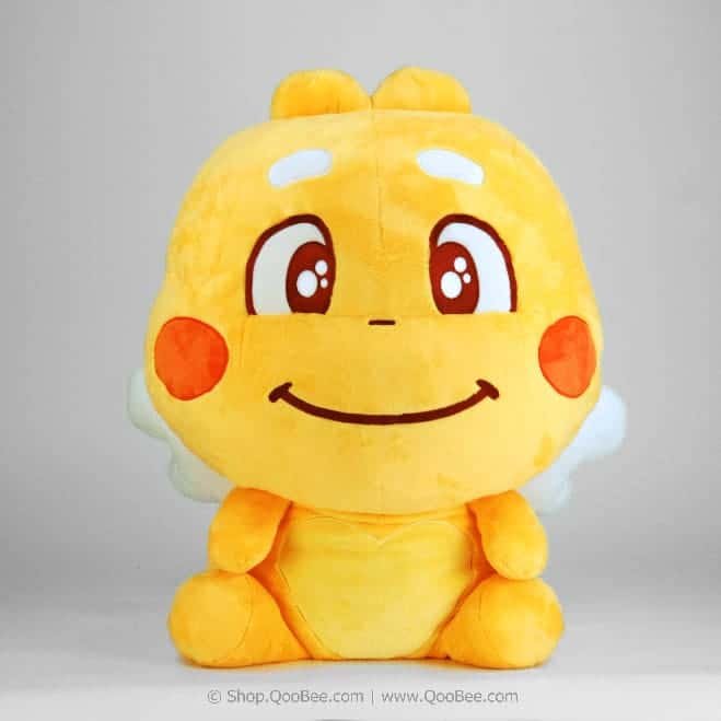 qoobee agapi stuffed toy