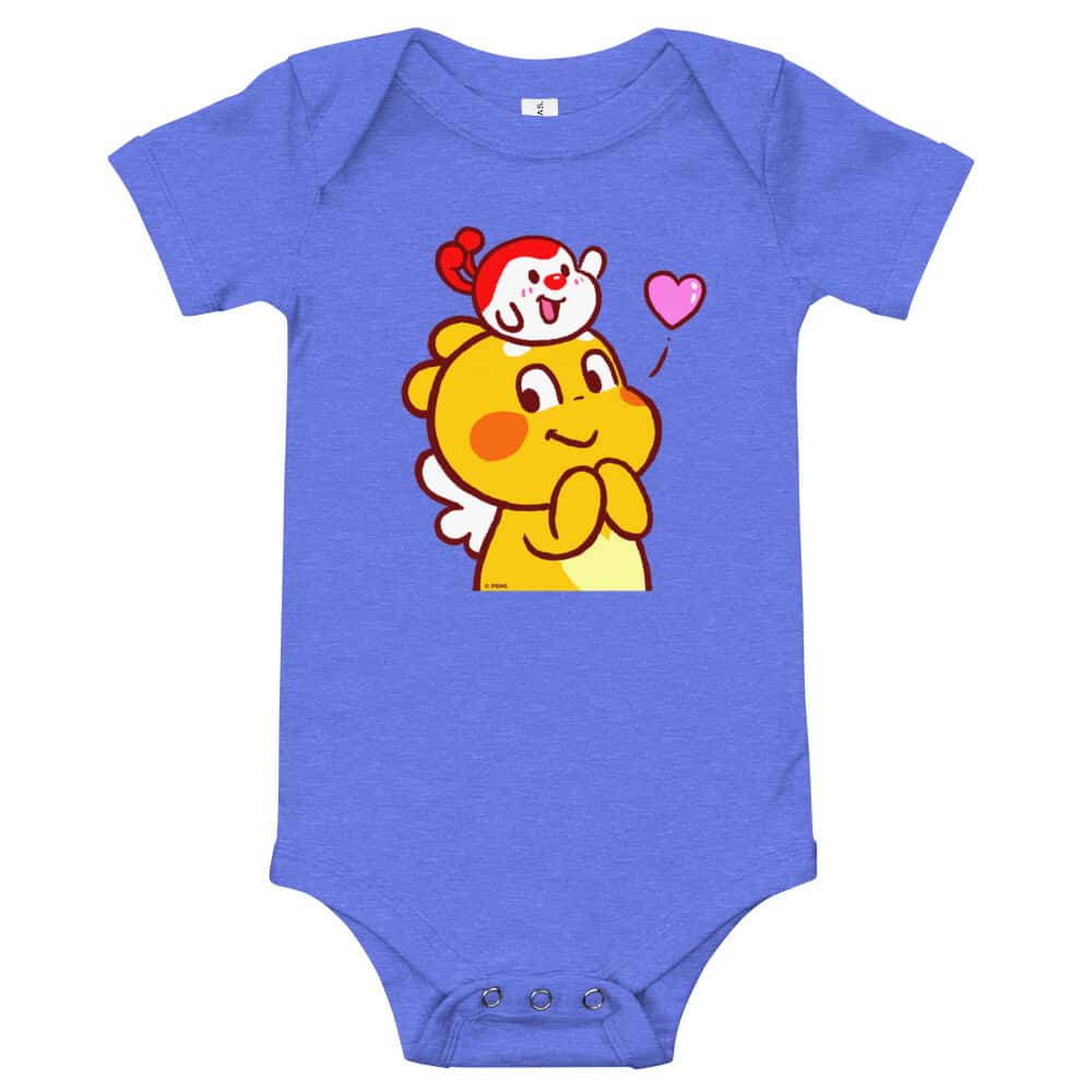 QooBee & Milky Baby short sleeve one piece - QooBee Gift Shop