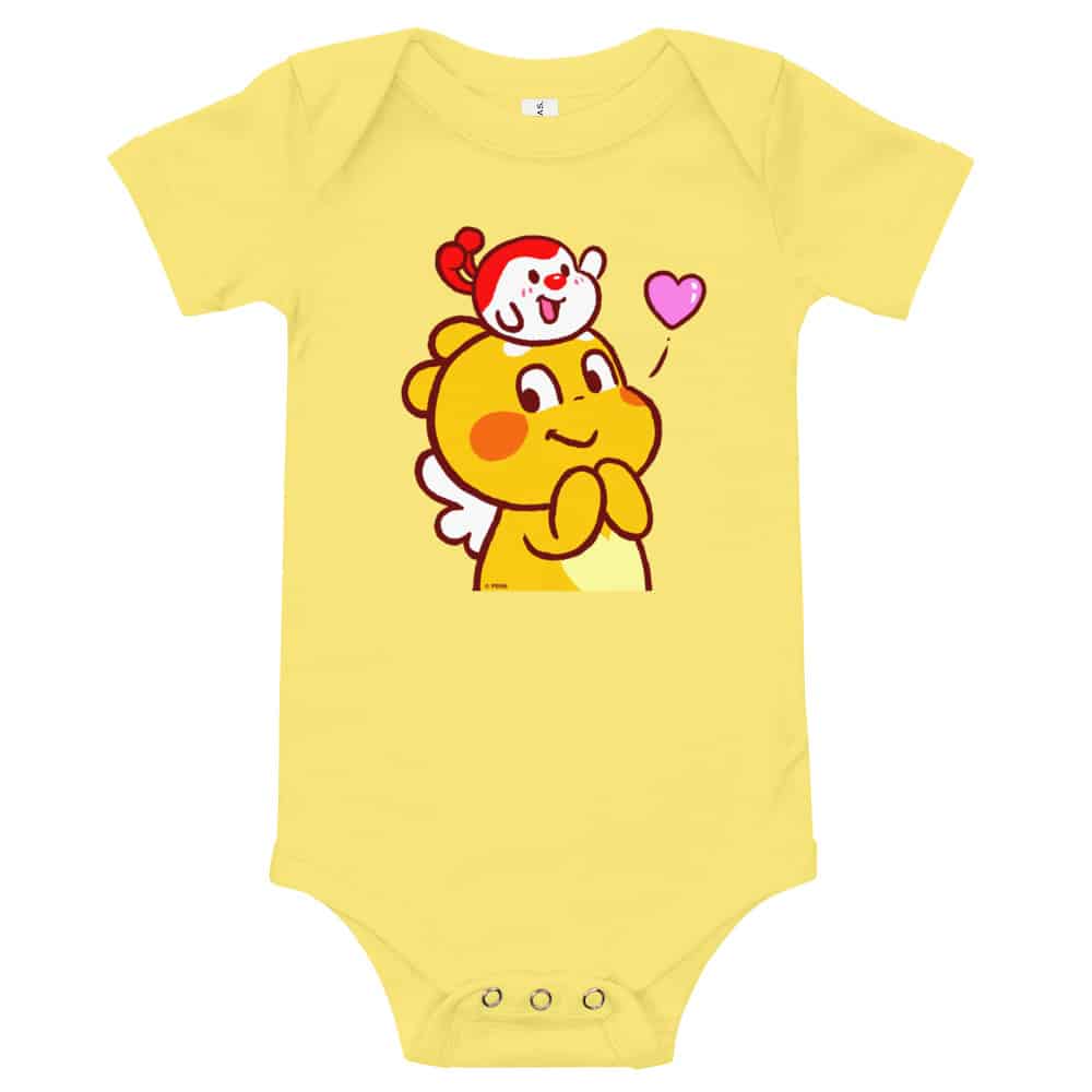 QooBee & Milky Baby short sleeve one piece - QooBee Gift Shop